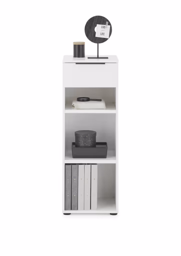 Büroregal - B ca. 40 cm, Weiß