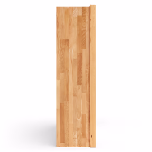 Drehtürenschrank Tigris - inkl. Passepartout, B. ca. 305 cm, Kernbuche massiv, geölt