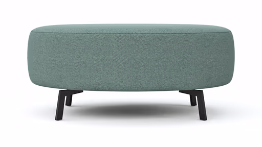 Hocker Morela - Stoff, Petrol