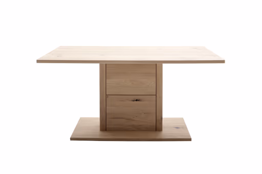 Esstisch - LB ca. 160x90 cm, Eiche Nachbildung, Eiche massiv geölt