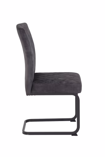 Freischwinger - Stoff, Anthrazit