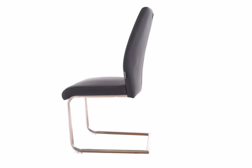 Freischwinger MICHI - Stoff, Schwarz