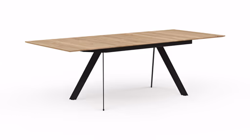 Esstisch Dinner - ausziehbar, LB ca. 180x100 cm, Eiche massiv