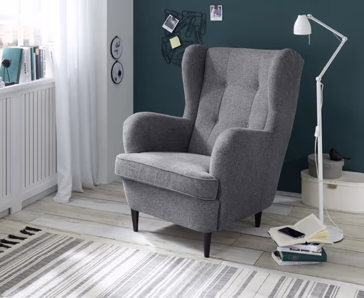 Sessel - Webstoff, Anthrazit