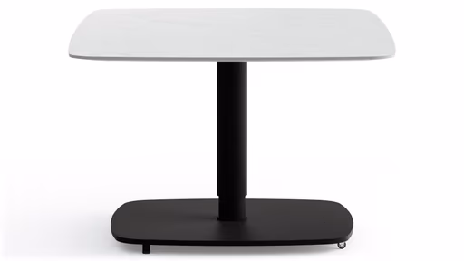 Couchtisch Camas - LBH ca. 100x65x42 cm, Keramik, Creme