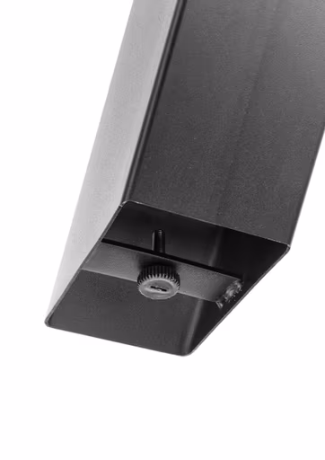 Esstisch - LB ca. 220x100 cm, Wildeiche massiv geölt, Baumkante, Schwarz