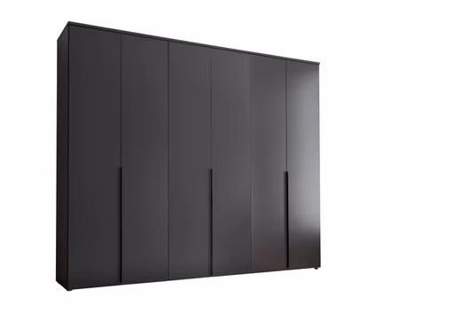 Drehtürenschrank- B ca. 270 cm, Graphit