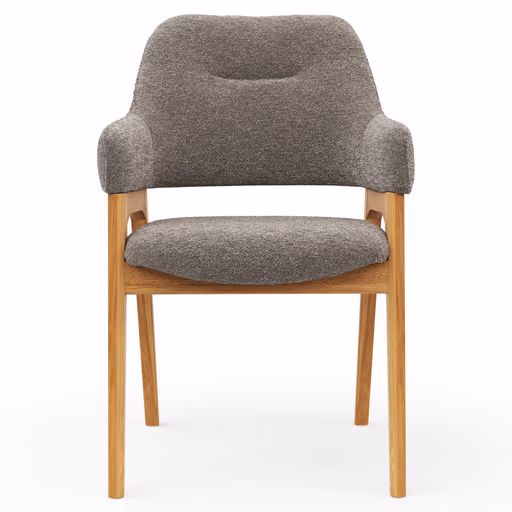 Armlehnstuhl Flore 1 - Stoff, Bronze