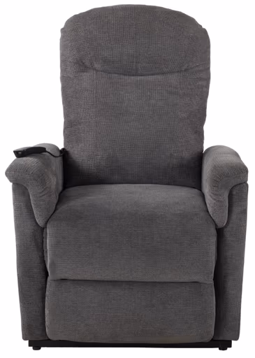 TV-Sessel - Aufstehhilfe, Relaxfunktion, Webstoff, Kieselgrau
