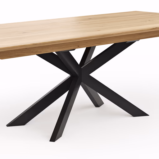 Esstisch Talara Lola - LB ca. 240x100cm, Wildeiche Bianco