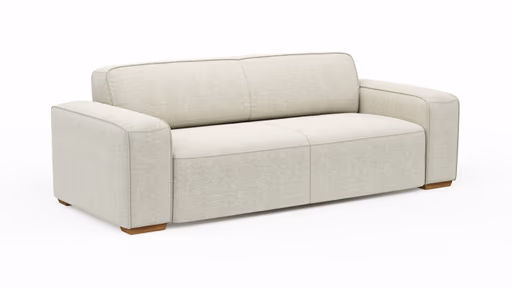 Sofa Denver - 3-Sitzer, Stoff, Natur