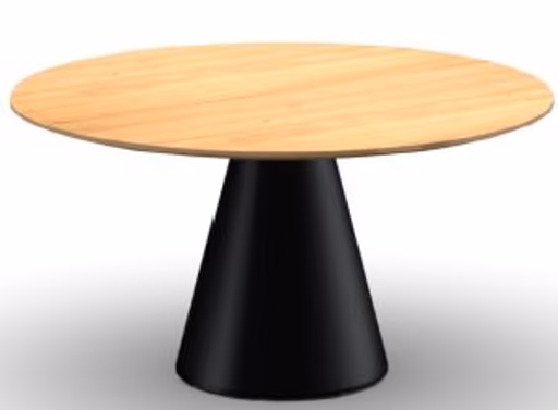 Esstisch Ose - Rund D ca. 115 cm, Wildeiche furniert