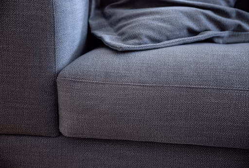 Ecksofa Juni - 1,5-Sitzer mit Longchair rechts, Stoff, Petrol