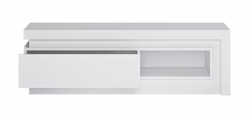 TV-Unterteil - mit Beleuchtung, Weiß