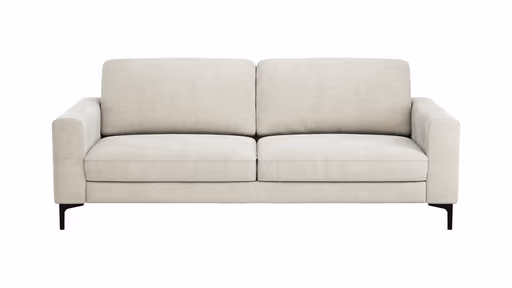 Sofa Oviedo - 3-Sitzer, Stoff, Natur