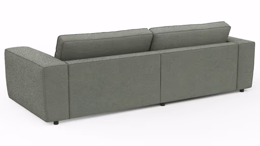 Sofa Lilaia - 1,5-Sitzer XL Tief mit 1,5-Sitzer XL, Stoff, Olivgrün