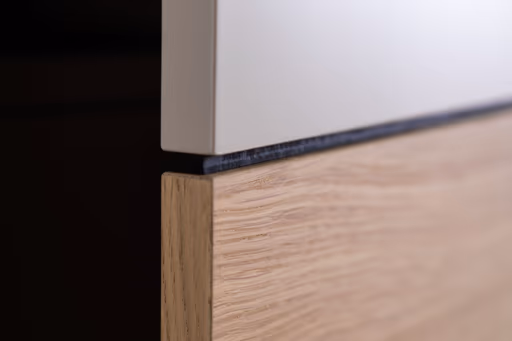 Drehtürenschrank Matera - BHT ca. 251x235x60 cm, Lack Matt, Kaschmir, Eiche, Milk