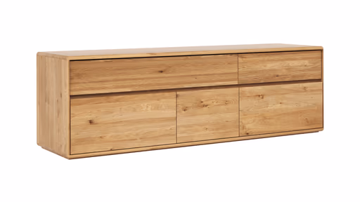 Mediaboard Hillsboro - Wildeiche natur, geölt