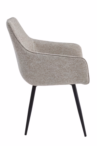 Armlehnstuhl - Stoff, Beige