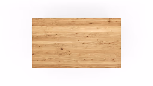 Esstisch Farmingdale - ausziehbar, Platte mit schräger Kante, LB ca. 160x90 cm, Eiche massiv, natur geölt