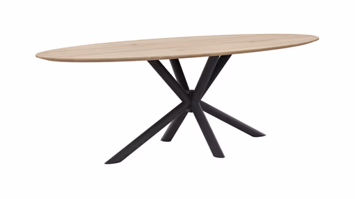 Esstisch Phoenix - LB ca. 240x110cm, Eiche, eco snow lackiert