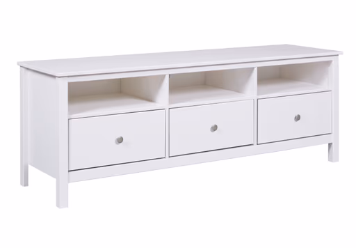 TV-Lowboard - B ca. 160 cm, Weiß