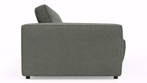 Sofa Lilaia - 1,5-Sitzer XL mit 1,5-Sitzer XL Tief, Stoff, Olivgrün