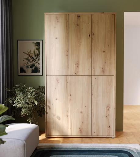 Schuhschrank FAID- B ca. 109 cm, Eiche Dekor