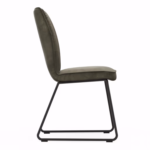 Stuhl Westmore - Stoff, Dunkelgrün