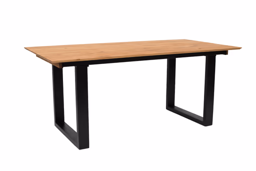 Esstisch - ausziehbar, LB ca. 180x90 cm, Eiche massiv