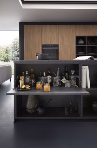 Inselküche 51.180 CO 1 522, Alvaro Schiefer Nachbildung