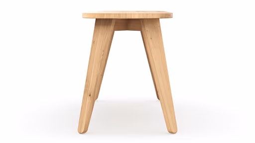 Sitzbank Signe - Asteiche Massiv, Geölt