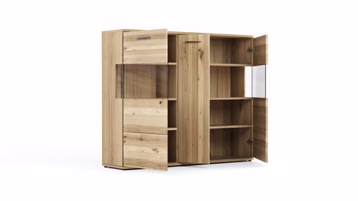 Highboard Paso - Asteiche bianco