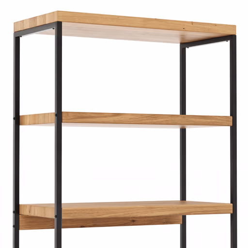 Regal Farmingdale - Eiche massiv, natur geölt