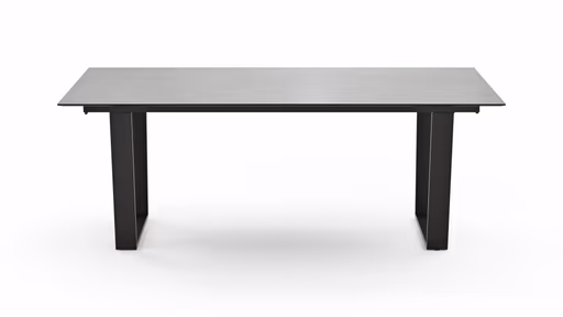 Esstisch Dinner - verlängerbar, LB ca. 200x95 cm, Kunststoff, Hellgrau