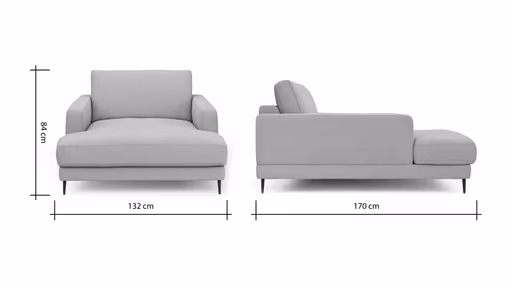 Longseat Janne - Stoff, Sand