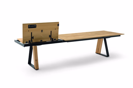 Esstisch - ausziehbar, LB ca. 220x100 cm, Eiche Furnier