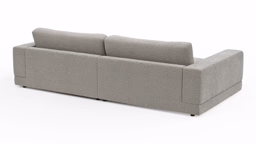 Megasofa Juni Lounge - B ca. 292 cm, Stoff Navy-Beige