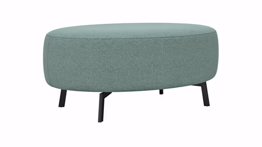 Hocker Morela - Stoff, Petrol