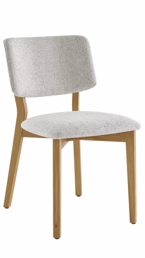 Stuhl Mila - Stoff, Natur