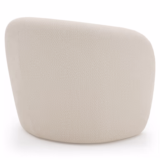 Sessel Karasu - Stoff, Creme