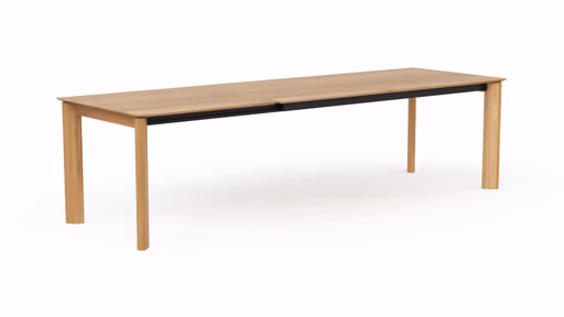 Esstisch Hillsboro - ausziehbar, LB ca. 200x95 cm, Wildeiche massiv