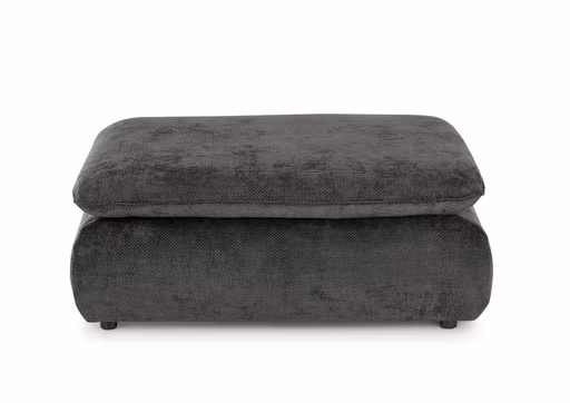 Hocker - Stoff, Schwarz