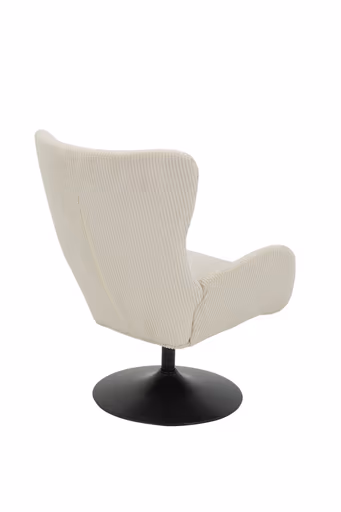 Sessel - drehbar, Stoff, Beige