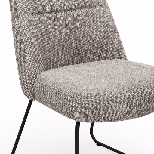 Stuhl Sagres - Stoff, Graubeige