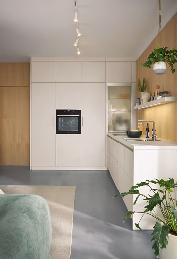 L-Küche 51.210 15 525, Muschelweiß matt AFP