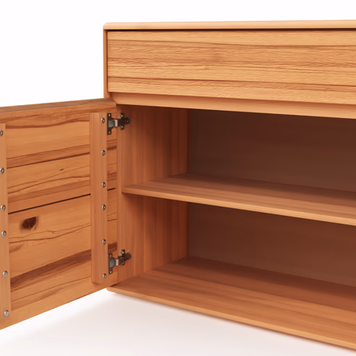 Sideboard Hillsboro - Buche/Kernbuche natur, geölt