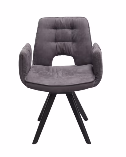 Sessel - drehbar,  Stoff, Dunkelgrau
