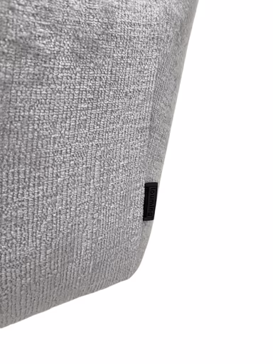 Armlehnstuhl MARLE - drehbar, Stoff, Silberfarben