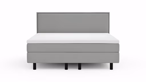 Boxspringbett Valencia - Liegefläche ca. 180x200 cm, Stoff, Zink
